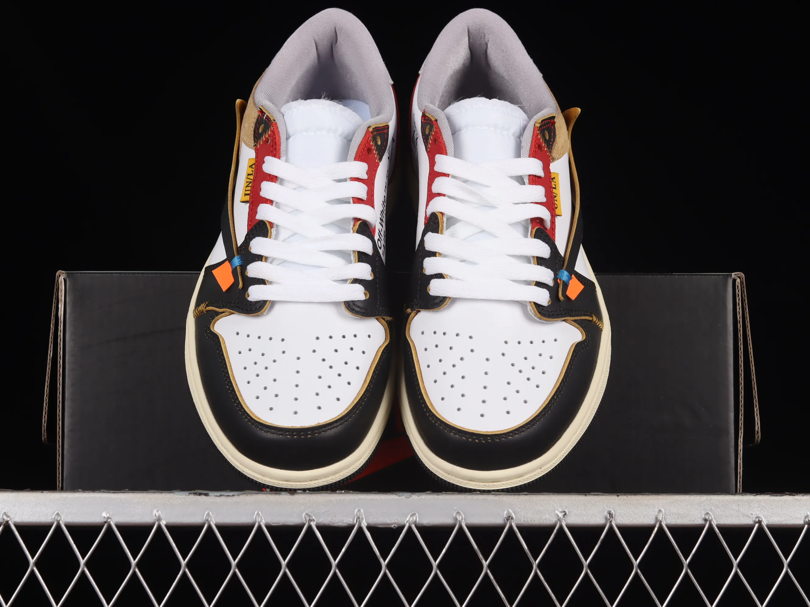 All categories Air Jordan Jordan series basketball shoes Air Jordan 1 Low Air Jordan 1 Low AJ1 Joe 1 custom color low-top classic retro cultural leisure sports basketball shoes CZ0790-107